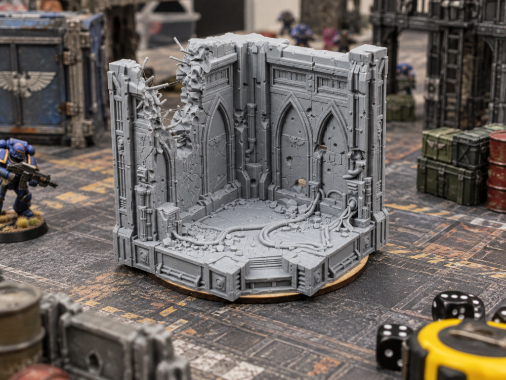 Escenografia Base Estilo 40k
